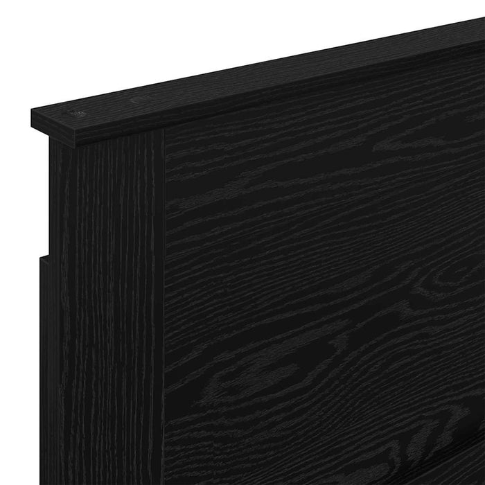 Tăblie cap cu headboard Stejar Negru 80 cm Lemn compozit - WALTI WALTI