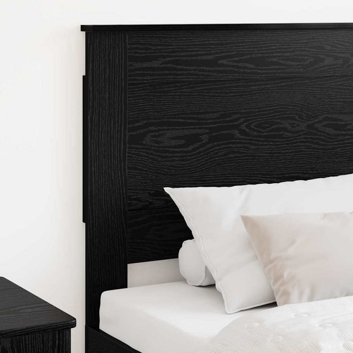 Tăblie cap cu headboard Stejar Negru 80 cm Lemn compozit - WALTI WALTI