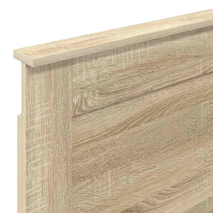 Tăblie cap cu headboard Stejar Sonoma 80 cm Lemn compozit - WALTI WALTI