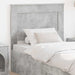 Tăblie cap cu headboard Gri din beton 80 cm Lemn compozit - WALTI WALTI