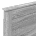 Tăblie cap cu headboard Gri Sonoma 80 cm Lemn compozit - WALTI WALTI