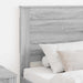 Tăblie cap cu headboard Gri Sonoma 80 cm Lemn compozit - WALTI WALTI
