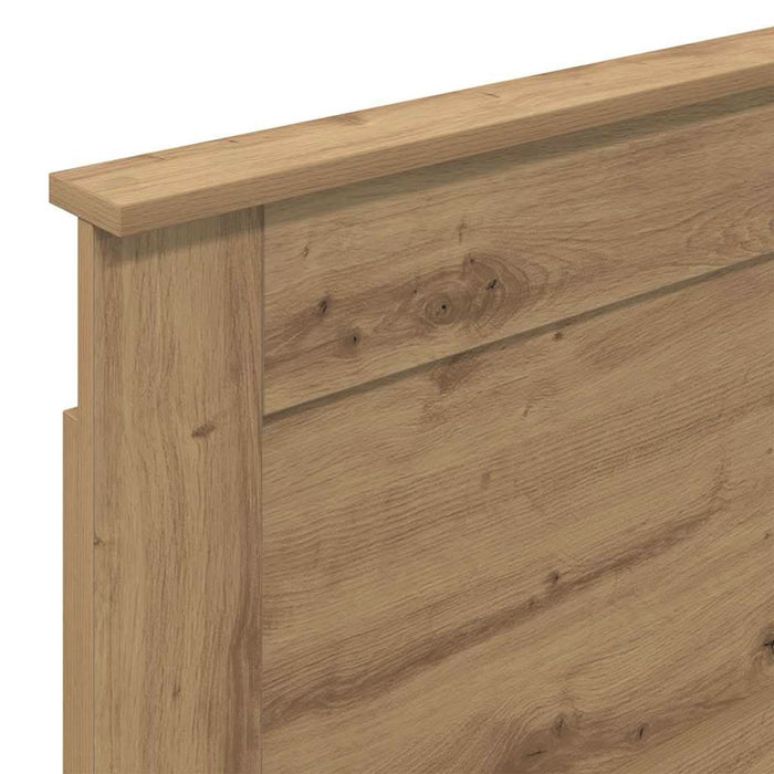 Tăblie cap cu headboard Stejar Artizanal 80 cm Lemn compozit - WALTI WALTI