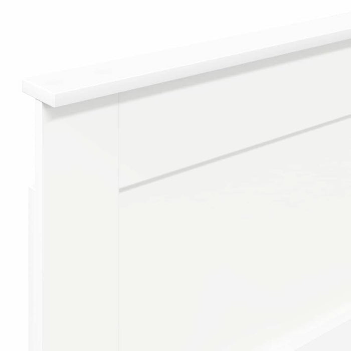 Tăblie cap cu headboard Alb 75 cm Lemn compozit - WALTI WALTI