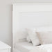 Tăblie cap cu headboard Alb 75 cm Lemn compozit - WALTI WALTI