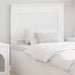 Tăblie cap cu headboard Alb 75 cm Lemn compozit - WALTI WALTI