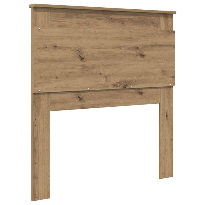 Tăblie cap cu headboard Stejar Artizanal 75 cm Lemn compozit - WALTI WALTI