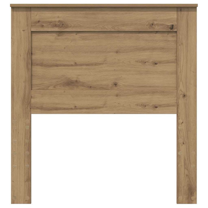 Tăblie cap cu headboard Stejar Artizanal 75 cm Lemn compozit - WALTI WALTI
