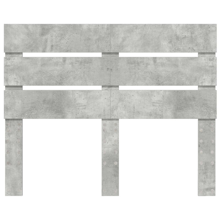 Tăblie cap Gri din beton Lemn compozit - WALTI WALTI