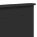 Tăblie cap cu headboard Stejar Negru 200 cm Lemn compozit - WALTI WALTI
