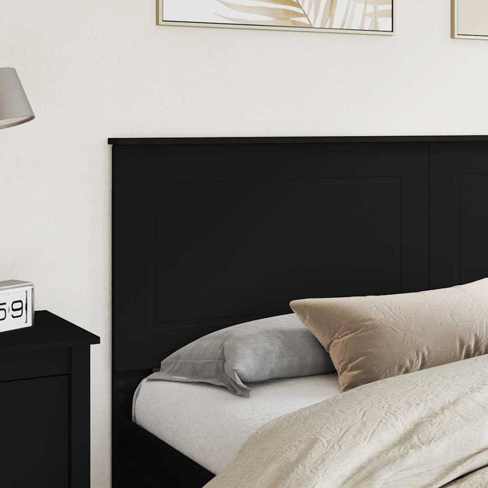 Tăblie cap cu headboard Stejar Negru 200 cm Lemn compozit - WALTI WALTI