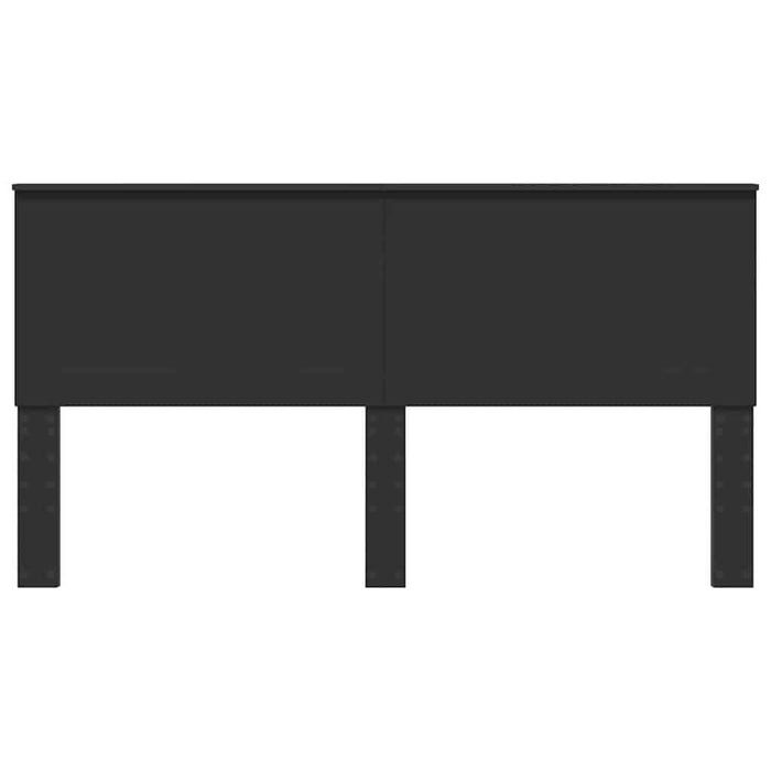 Tăblie cap cu headboard Stejar Negru 200 cm Lemn compozit - WALTI WALTI