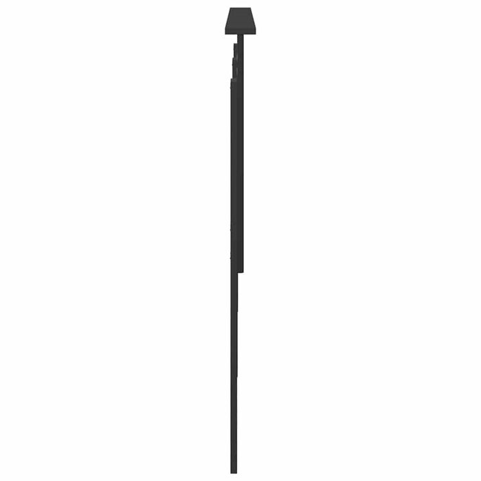 Tăblie cap cu headboard Stejar Negru 200 cm Lemn compozit - WALTI WALTI