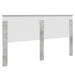 Tăblie cap cu headboard Gri din beton 200 cm Lemn compozit - WALTI WALTI
