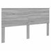 Tăblie cap cu headboard Gri Sonoma 200 cm Lemn compozit - WALTI WALTI