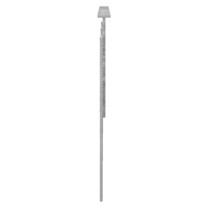 Tăblie cap cu headboard Gri Sonoma 200 cm Lemn compozit - WALTI WALTI