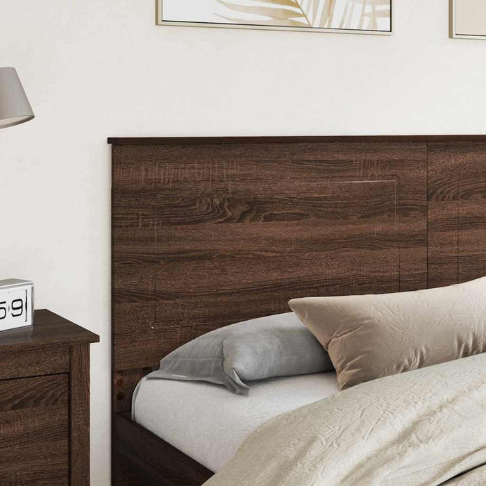 Tăblie cap cu headboard Stejar închis 200 cm Lemn compozit - WALTI WALTI