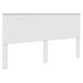 Tăblie cap cu headboard Alb 180 cm Lemn compozit - WALTI WALTI