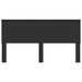 Tăblie cap cu headboard Stejar Negru 180 cm Lemn compozit - WALTI WALTI