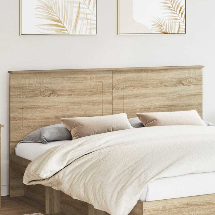 Tăblie cap cu headboard Stejar Sonoma 180 cm Lemn compozit - WALTI WALTI