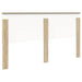 Tăblie cap cu headboard Stejar Sonoma 180 cm Lemn compozit - WALTI WALTI