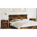 Tăblie cap cu headboard Stejar fumuriu 180 cm Lemn compozit - WALTI WALTI