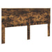 Tăblie cap cu headboard Stejar fumuriu 180 cm Lemn compozit - WALTI WALTI