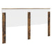 Tăblie cap cu headboard Stejar fumuriu 180 cm Lemn compozit - WALTI WALTI