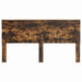 Tăblie cap cu headboard Stejar fumuriu 180 cm Lemn compozit - WALTI WALTI