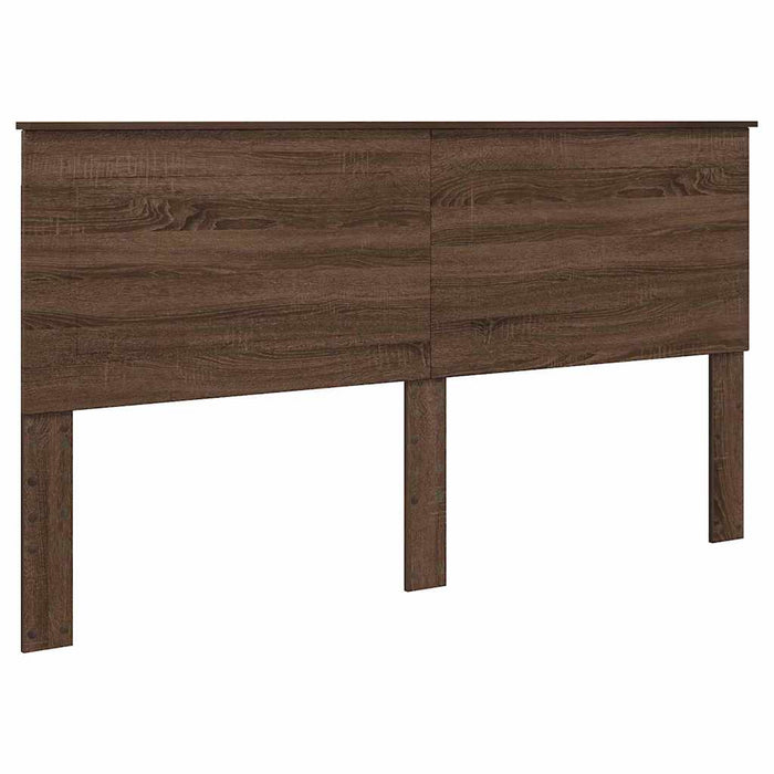 Tăblie cap cu headboard Stejar închis 180 cm Lemn compozit - WALTI WALTI