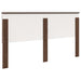 Tăblie cap cu headboard Stejar închis 180 cm Lemn compozit - WALTI WALTI