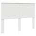 Tăblie cap cu headboard Alb 160 cm Lemn compozit - WALTI WALTI