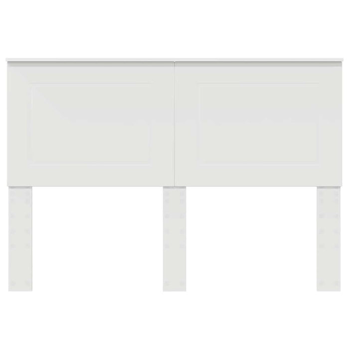 Tăblie cap cu headboard Alb 160 cm Lemn compozit - WALTI WALTI