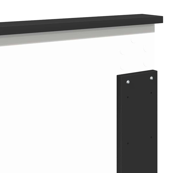 Tăblie cap cu headboard Stejar Negru 160 cm Lemn compozit - WALTI WALTI