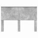 Tăblie cap cu headboard Gri din beton 160 cm Lemn compozit - WALTI WALTI
