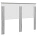Tăblie cap cu headboard Gri Sonoma 160 cm Lemn compozit - WALTI WALTI