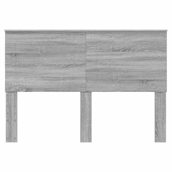 Tăblie cap cu headboard Gri Sonoma 160 cm Lemn compozit - WALTI WALTI
