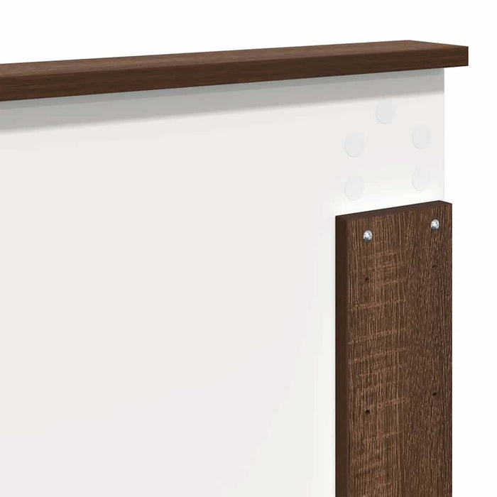 Tăblie cap cu headboard Stejar închis 160 cm Lemn compozit - WALTI WALTI