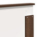 Tăblie cap cu headboard Stejar închis 160 cm Lemn compozit - WALTI WALTI