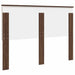 Tăblie cap cu headboard Stejar închis 160 cm Lemn compozit - WALTI WALTI