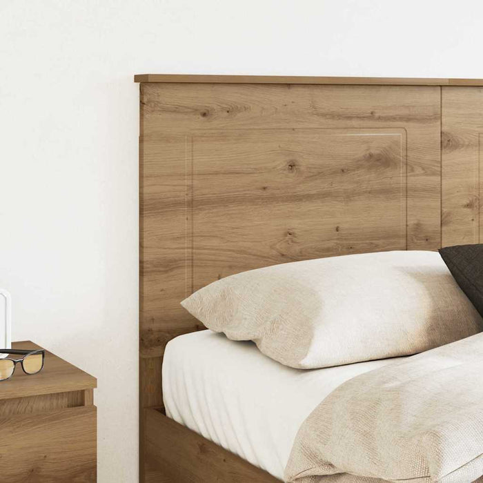 Tăblie cap cu headboard Stejar Artizanal 160 cm Lemn compozit - WALTI WALTI