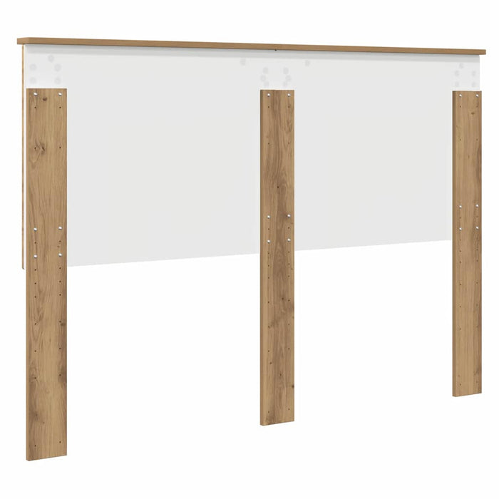 Tăblie cap cu headboard Stejar Artizanal 160 cm Lemn compozit - WALTI WALTI