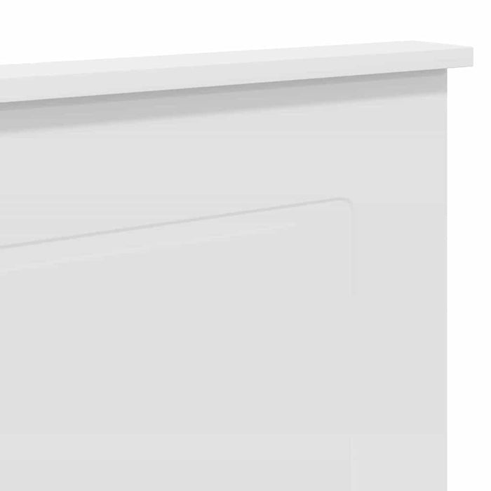 Tăblie cap cu headboard Alb 150 cm Lemn compozit - WALTI WALTI