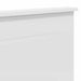 Tăblie cap cu headboard Alb 150 cm Lemn compozit - WALTI WALTI