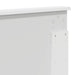 Tăblie cap cu headboard Alb 150 cm Lemn compozit - WALTI WALTI