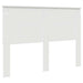 Tăblie cap cu headboard Alb 150 cm Lemn compozit - WALTI WALTI