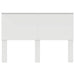 Tăblie cap cu headboard Alb 150 cm Lemn compozit - WALTI WALTI