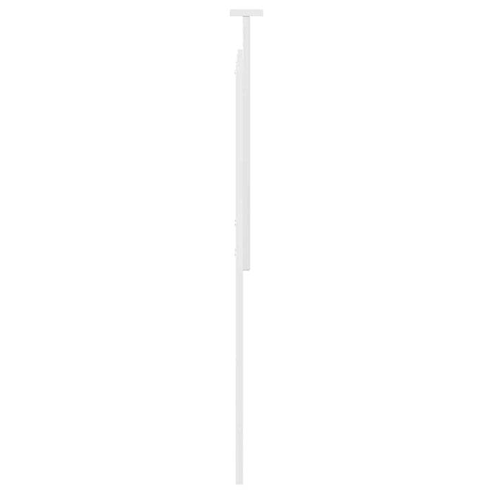 Tăblie cap cu headboard Alb 150 cm Lemn compozit - WALTI WALTI