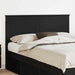 Tăblie cap cu headboard Stejar Negru 150 cm Lemn compozit - WALTI WALTI