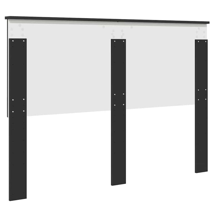 Tăblie cap cu headboard Stejar Negru 150 cm Lemn compozit - WALTI WALTI